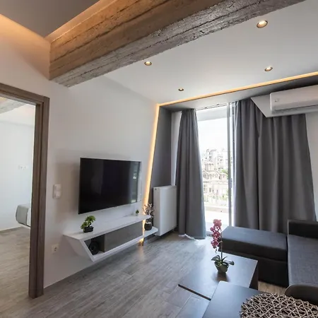 아파트 Skia Luxury Living Above The Walls 테살로니키