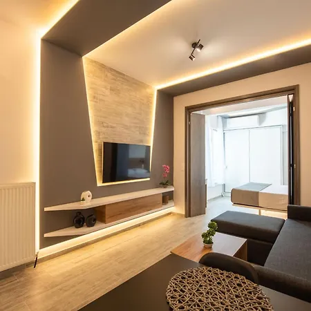 아파트 Skia Luxury Living Above The Walls 테살로니키