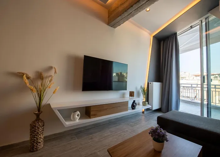 Apartament Skia Luxury Living Above The Walls Salonic