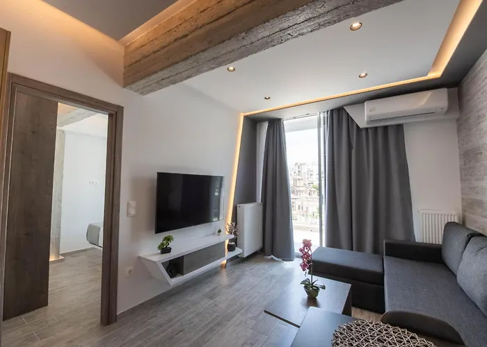Apartament Skia Luxury Living Above The Walls Salonic