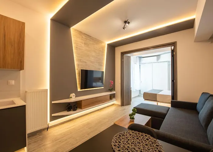 Apartament Skia Luxury Living Above The Walls Salonic