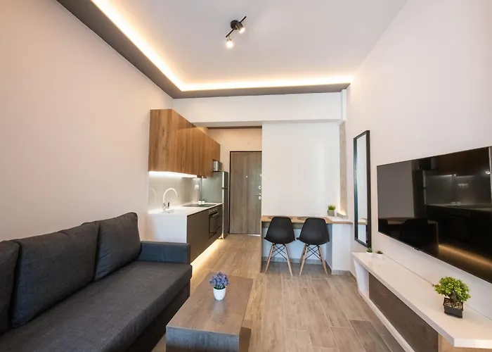 Apartament Skia Luxury Living Above The Walls Salonic